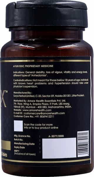 Forest Secrets Manmaxx- Men's Vitality Booster 60 Tablets | For Stamina & Energy