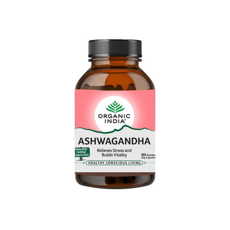 Organic India Ashwagandha 180 Cap