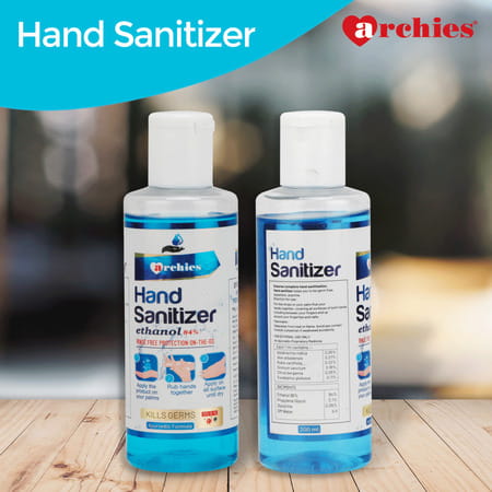 Archies Hand Sanitizer Combo Pack 200ml X 5