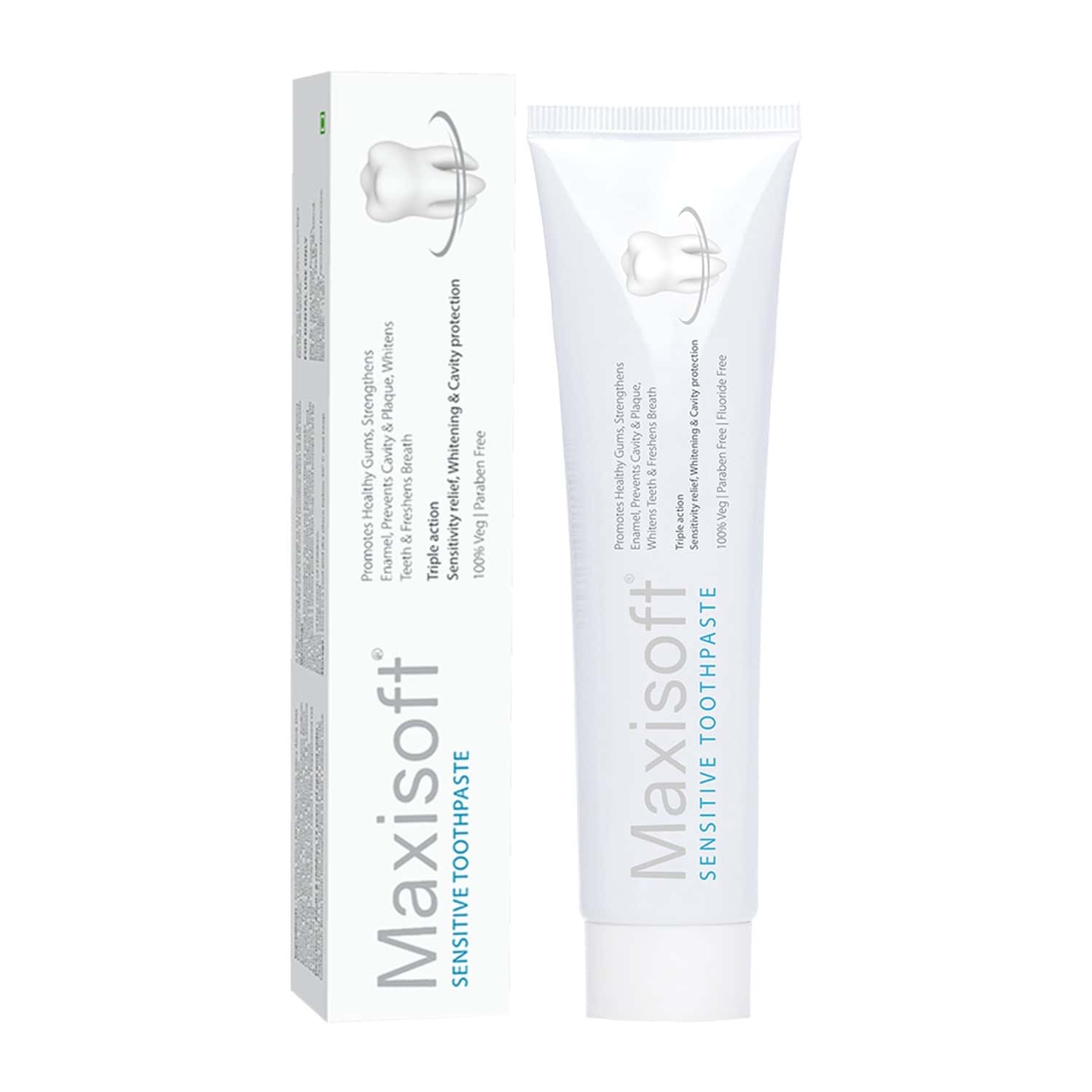 Maxisoft Sensitive Toothpaste (100 Gm - Pack Of 2)