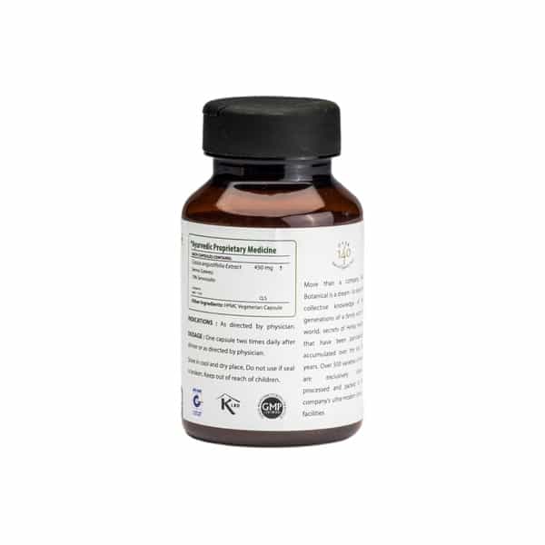 Bixa Botanical Senna Extract 60 Veg Capsules (450Mg) 20% Sennoside - For Digestive Wellness