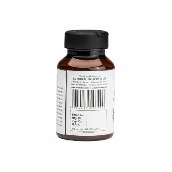 Bixa Botanical Senna Extract 60 Veg Capsules (450Mg) 20% Sennoside - For Digestive Wellness