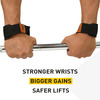 Muscleblaze Weight Lifting Straps | Wrist Supporter For Gym | Deadlift Strap (Black Free Size)