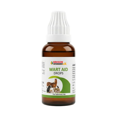 Bakson Veterinary Wart Aid Drops | For Veterinary Use | 30 Ml