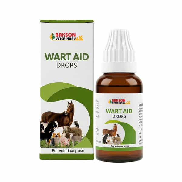Bakson Veterinary Wart Aid Drops | For Veterinary Use | 30 Ml
