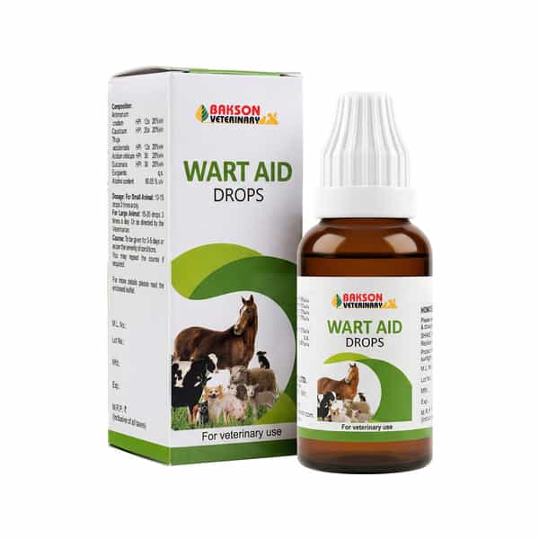 Bakson Veterinary Wart Aid Drops | For Veterinary Use | 30 Ml