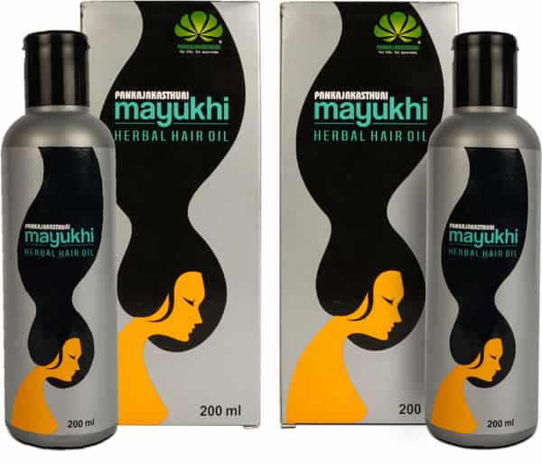 Pankajakasthuri Mayukhi Herbal Hair Oil 200 Ml - Pack Of 2