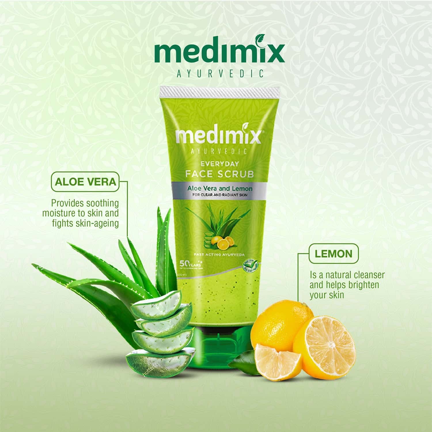 Buy MEDIMIX AYURVEDIC EVERYDAY FACE SCRUB 100ML Online & Get Upto 60