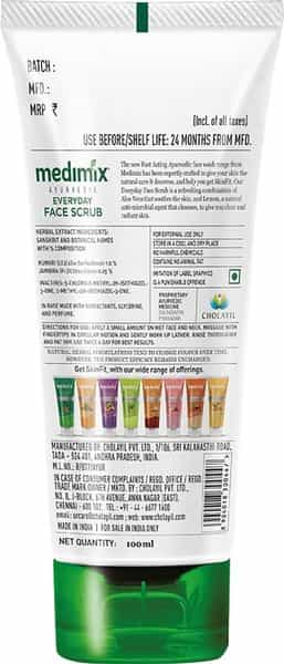 Medimix Ayurvedic Everyday Face Scrub - 100Ml