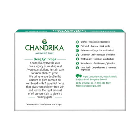 Chandrika Classic Ayurvedic Soap 75gm