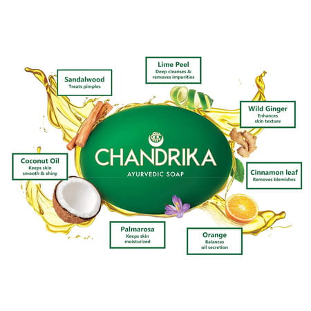 Chandrika Classic Ayurvedic Soap 75gm
