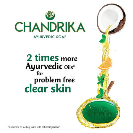 Chandrika Classic Ayurvedic Soap 75gm