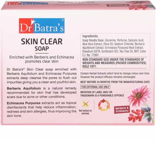 Dr Batra's Skin Clear Soap - 75 Gm