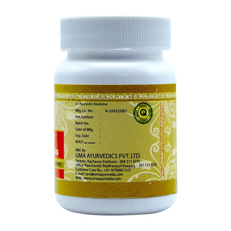 Uma Ayurveda Chandramrit Ras Ayurvedic Tablets 80 Tab
