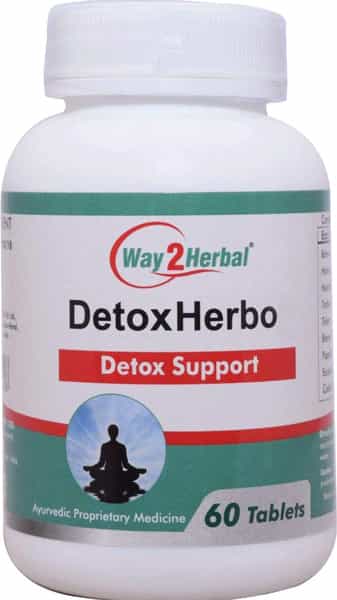 Way2herbal Detox Herbo 550Mg 60 Tablets