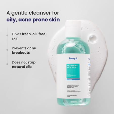 Re'Equil Oil Control & Anti-Acne Face Wash 200ml