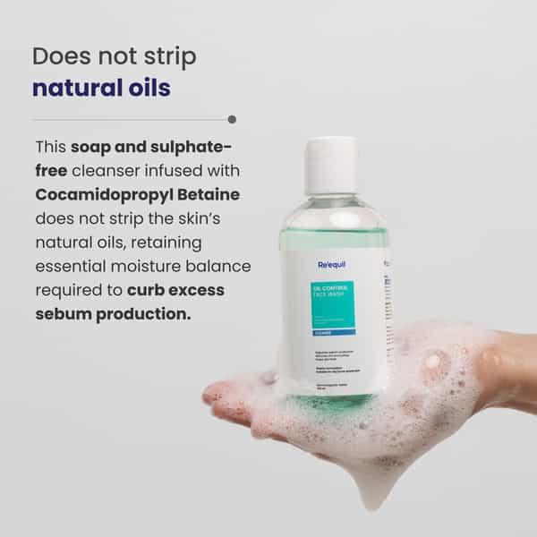 Re'equil Oil Control & Anti-Acne Face Wash 200Ml