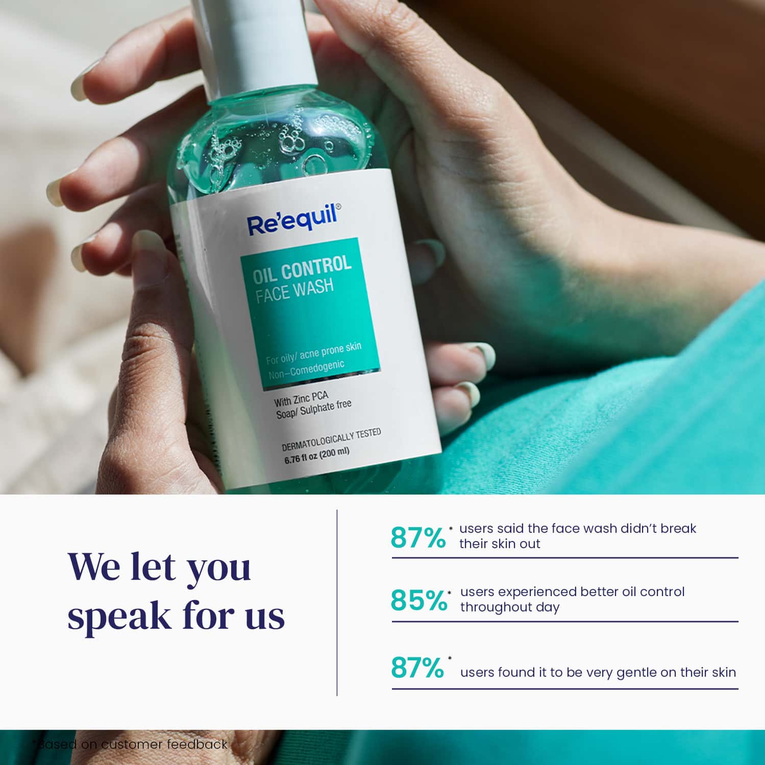 Buy RE'EQUIL OIL CONTROL & ANTIACNE FACE WASH 200ML Online & Get Upto