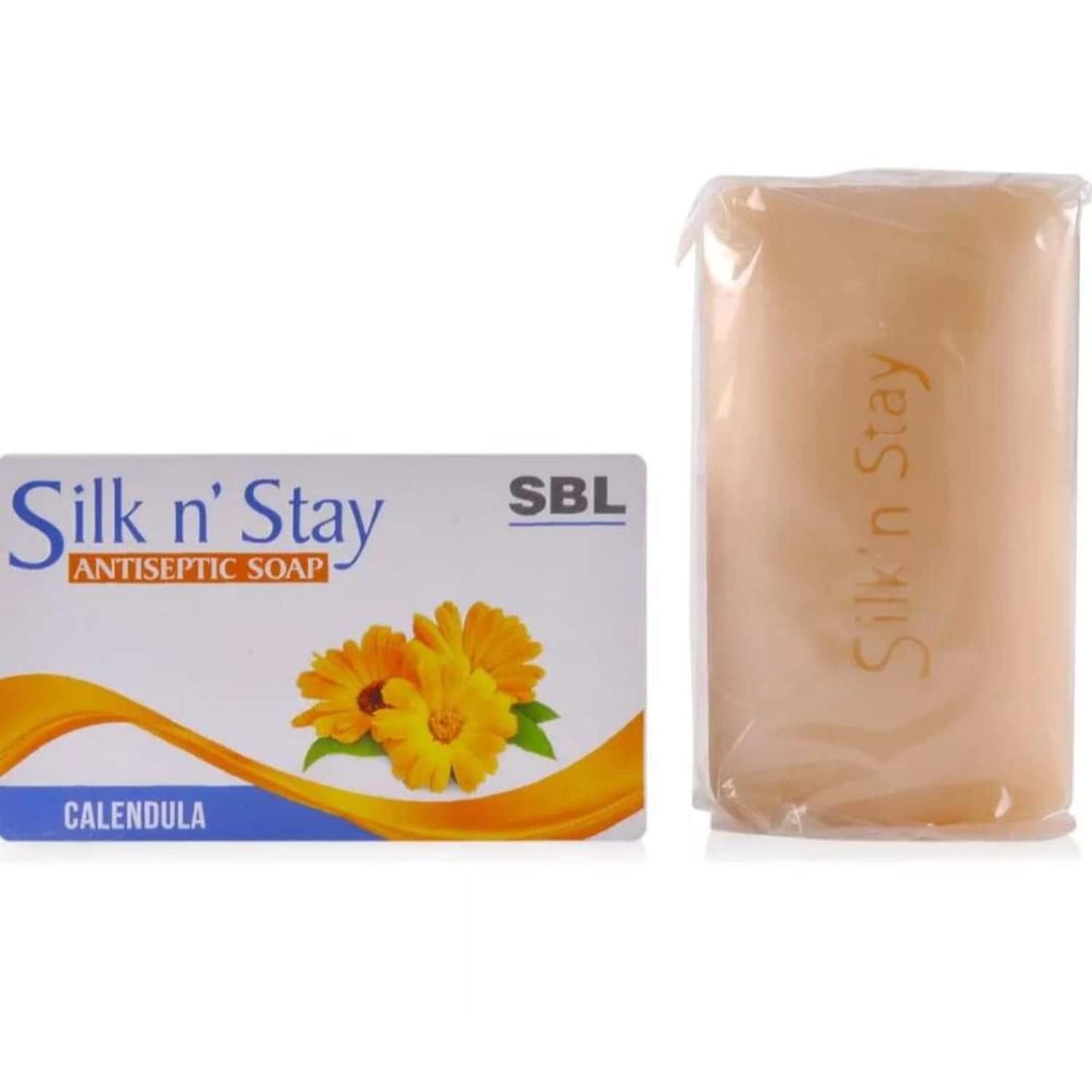 Sbl Silk N Stay Antiseptic Calendula Soap 75 G Pack Of 3