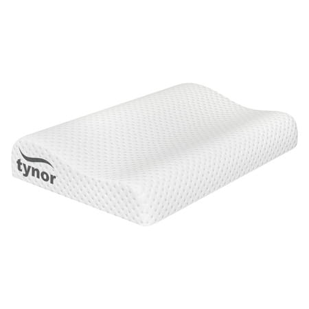 Tynor Elite Ortho Contoured Memory Pillow White Soft Universal 1 Unit