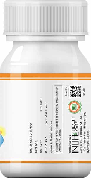 Inlife Ashwagandha Extract Supplement Immunity Boosters & General Wellness 500Mg-60 Veg Capsules