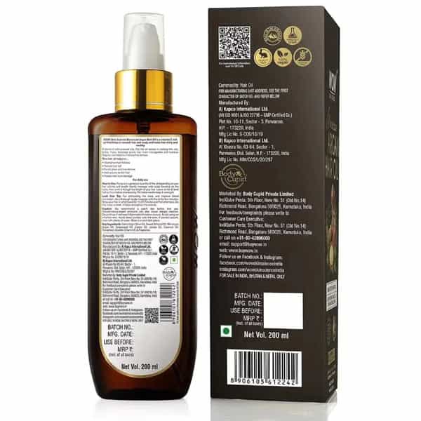 Wow Skin Science Moroccan Argan Hair Oil - 200 Ml