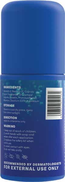 Bold Care Ocean Fresh Antiperspirant & Anti-Sweat Deodorant Roll-On For Men - 50Ml