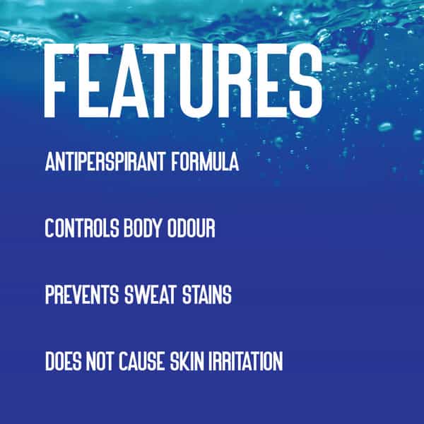 Bold Care Ocean Fresh Antiperspirant & Anti-Sweat Deodorant Roll-On For Men - 50Ml