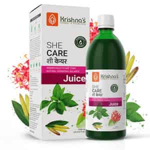 Krishna's She Care Juice 1 Litre | Clinically Proven Formula For Women's Wellness