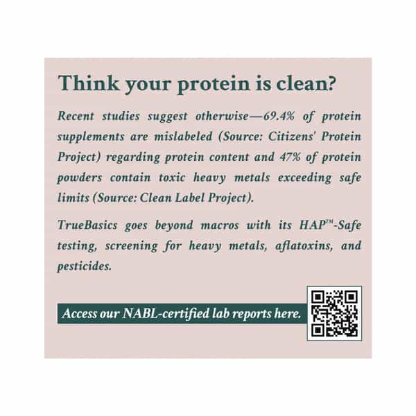 Truebasics Clean Whey Protein Powder Isolate & Concentrate Blend (Coffee | 35Gx5) | 25G Protein