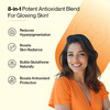 Setu Skin Renew Glutathione Tablets (30 Effervescent Tablets | Orange) With Sipper (750ml) | Combo