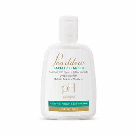 Pearldew Facial Cleanser All Skin Types|Paraben-Free| Ph Balanced - 125 Ml Of Pack 1