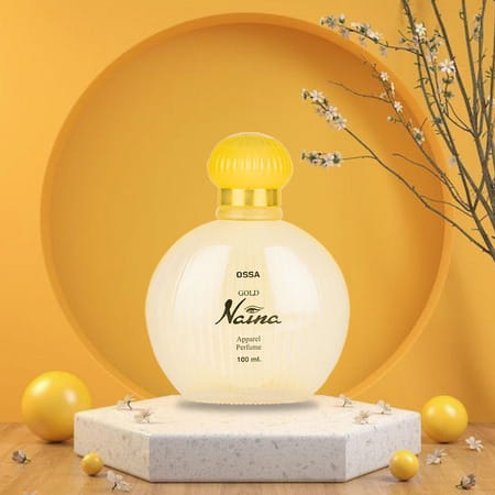 Ossa Gold Naina Apparel Perfume | Lush Musky & Ambery Notes | For Men & Women | 100ml