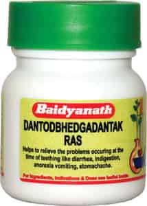 Baidyanath Asli Ayurved Dantodbhedgadantak Ras 40 Tablets (pack Of 3)