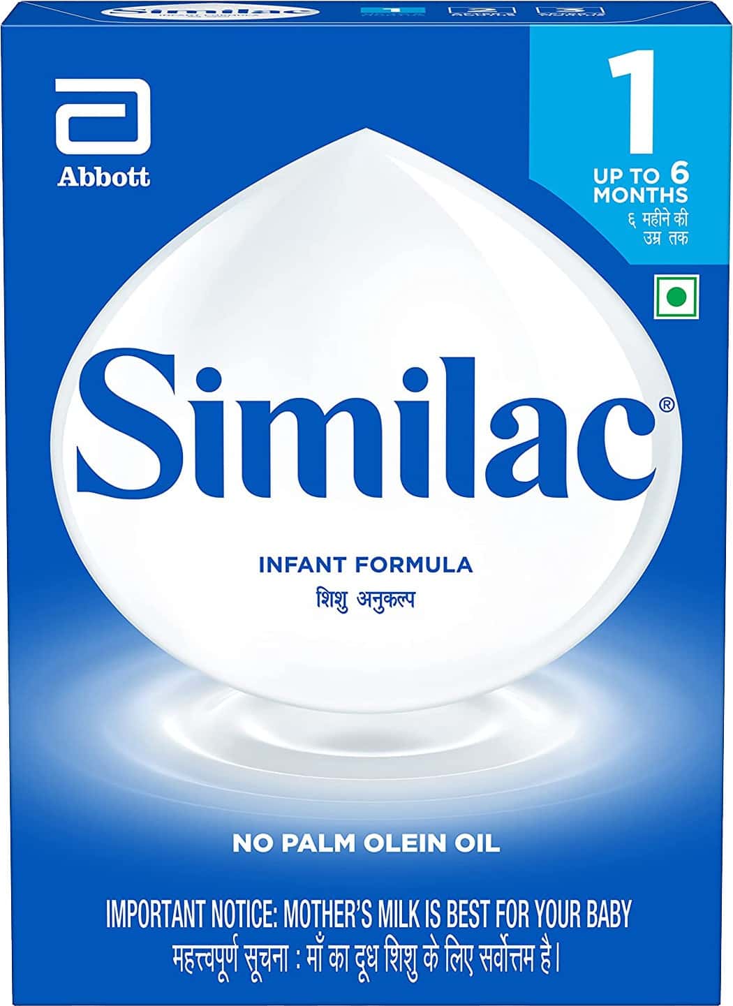 Similac Stage 1 Infant Formula (upto 6 Months) Refill Of 400 G