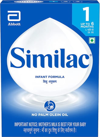 Similac Stage 1 Infant Formula (Upto 6 Months) Refill Of 400 G