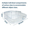 Gubb Cosmetics Makeup Organizer With 1C Logo