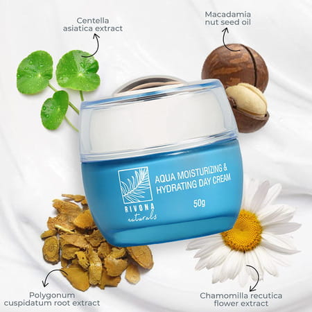 Rivona Naturals Aqua Moisturizer Cream - 50 G