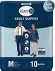 Kare In Premium Adult Diapers Medium Waist 76-114 Cm (30"-45") Tape Style Wetness Indicator 10 Count