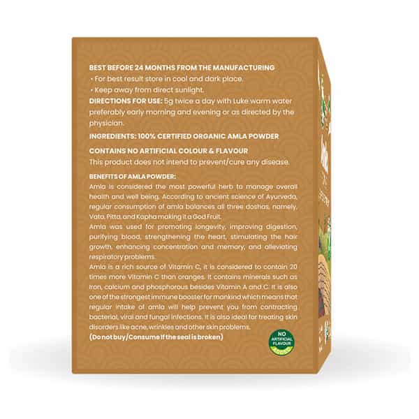 Nutriorg Certified Organic Amla Powder 200G