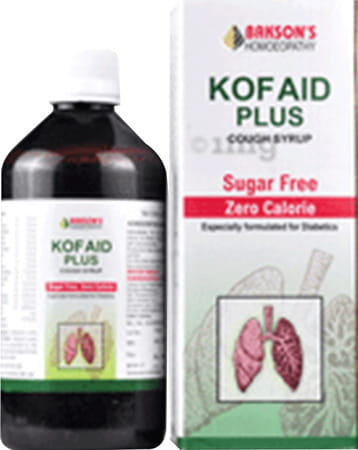 Baksons Kof Aid Plus Sugar Free Cough Syrup 115ml Pack Of 2