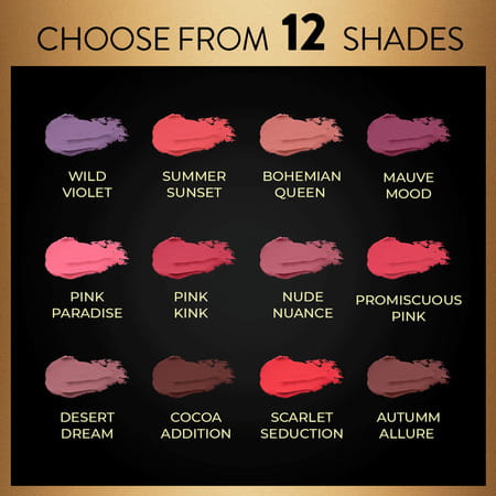 Myglamm Manish Malhotra Beauty Powder Matte Lipstick-Wild Violet