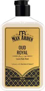 Man Arden Oud Royal Luxury Body Wash Infused With Shea Butter & Vitamin E 250ml