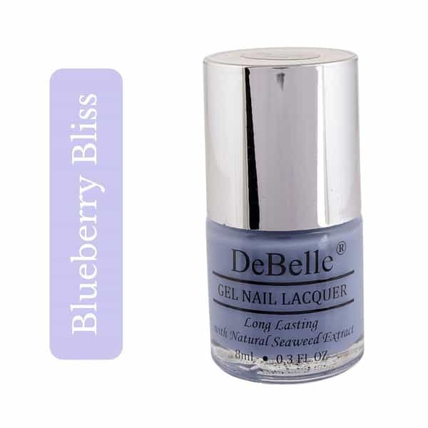 Debelle Gel Nail Polish Combo Set Of 3 Blueberry Bliss- 24 Ml (8 Ml Each) Rakhi Gifts