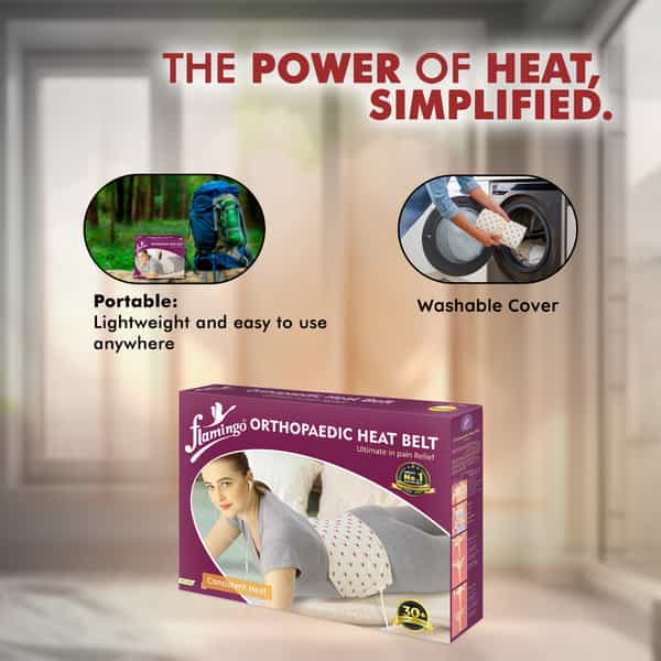 Flamingo Orthopedic Heat Belt Extra Large - Pack Of 1