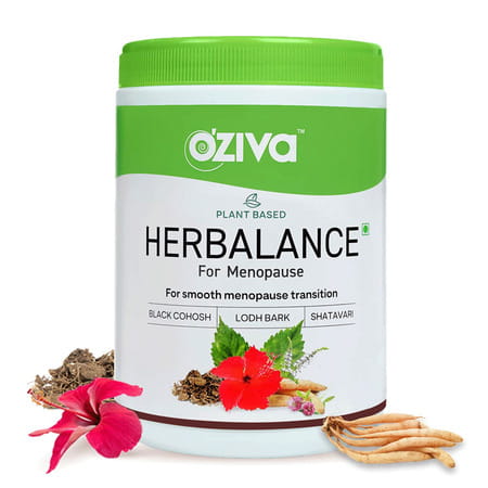 Oziva Plant Based Herbalance For Menopause 250g | Menopause Relief Drink
