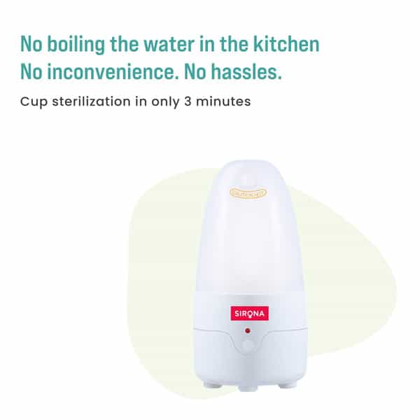 Sirona Menstrual Cup Sterilizer - 1 Unit