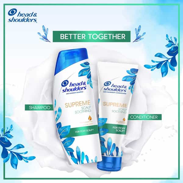 Head & Shoulders Supreme Scalp Soothing Shampoo - 340Ml