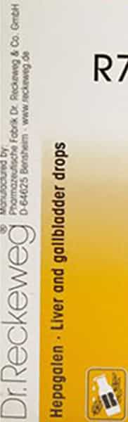 Dr. Reckeweg R 7 Liver And Gallbladder Drops 22 Ml