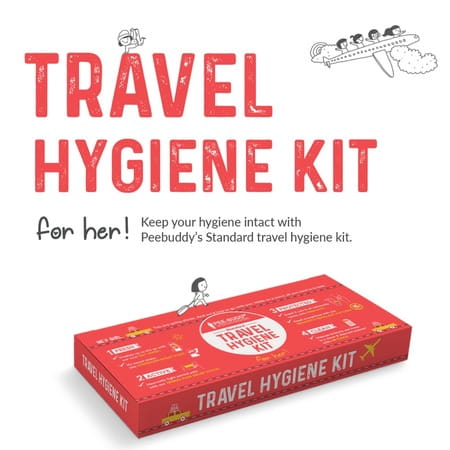 Peebuddy - Standard Travel Hygiene Kit For Her